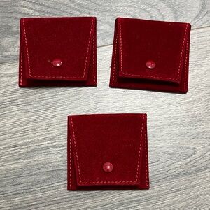 BRAND NEW Cartier Luxurious Red Velvet Holders